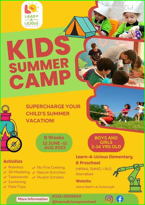 Learn-A-Licious Day Care and Pre School Islamabad